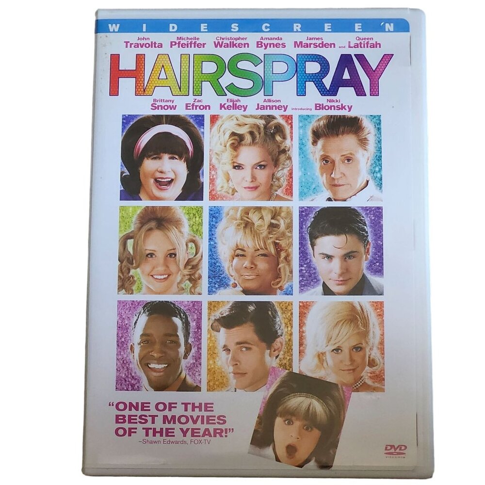 Hairspray 2007 Widescreen DVD New Line John Travolta Michelle Pfeiffer
